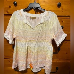 Rose And Rose size L embroidered top.